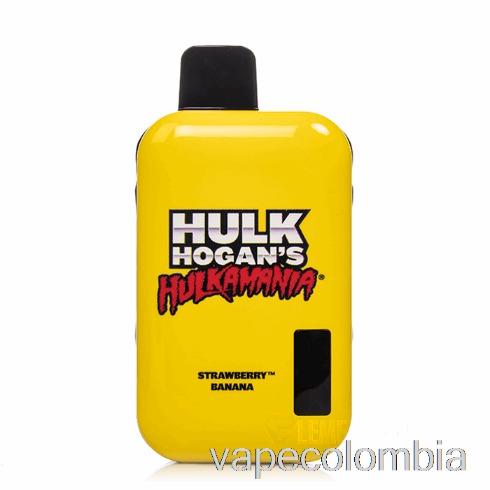 Vape Desechable Hulk Hogan Hulkamania 8000 Desechable Fresa Plátano
